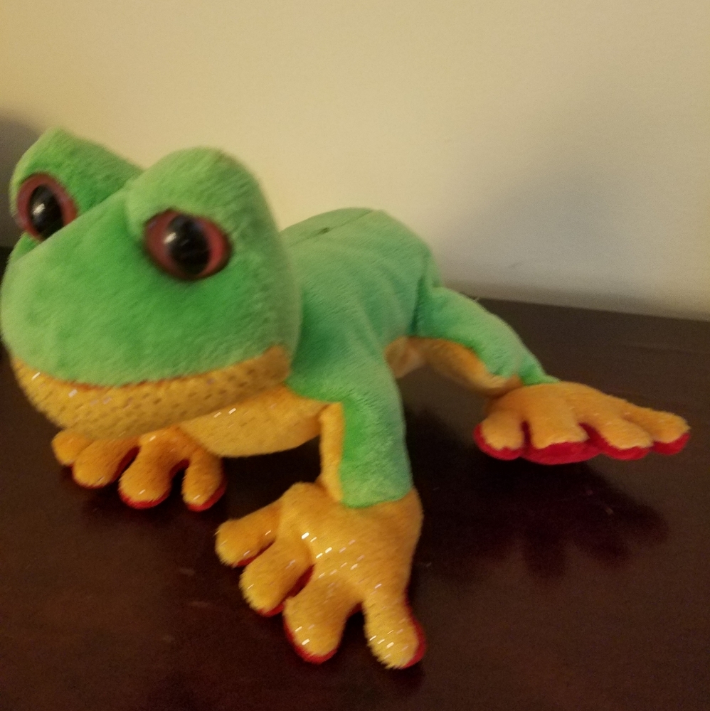 Ganz Webkinz Frog Plush Animal HS109 - Picture 2 of 8